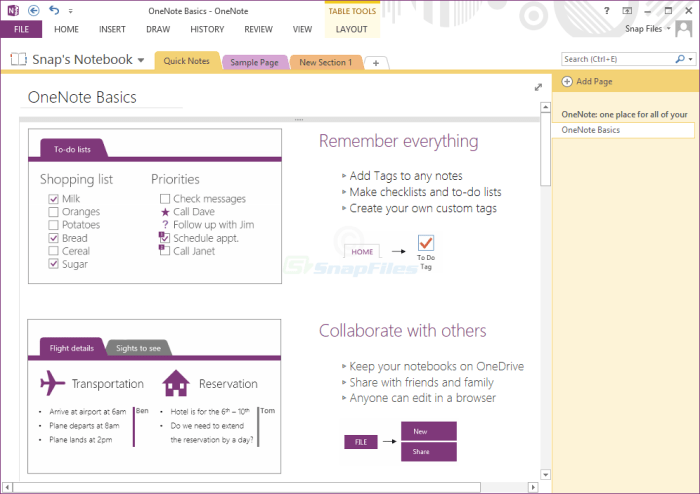 Take Screenshots with OneNote