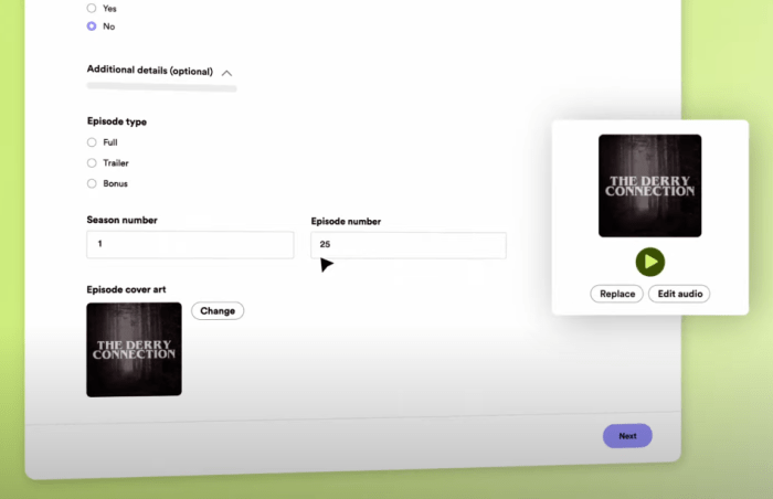 Upload Podcast to Spotify