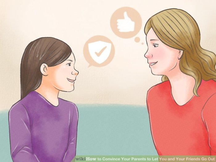 Persuade Your Parents to Let You Go Out on Your Own