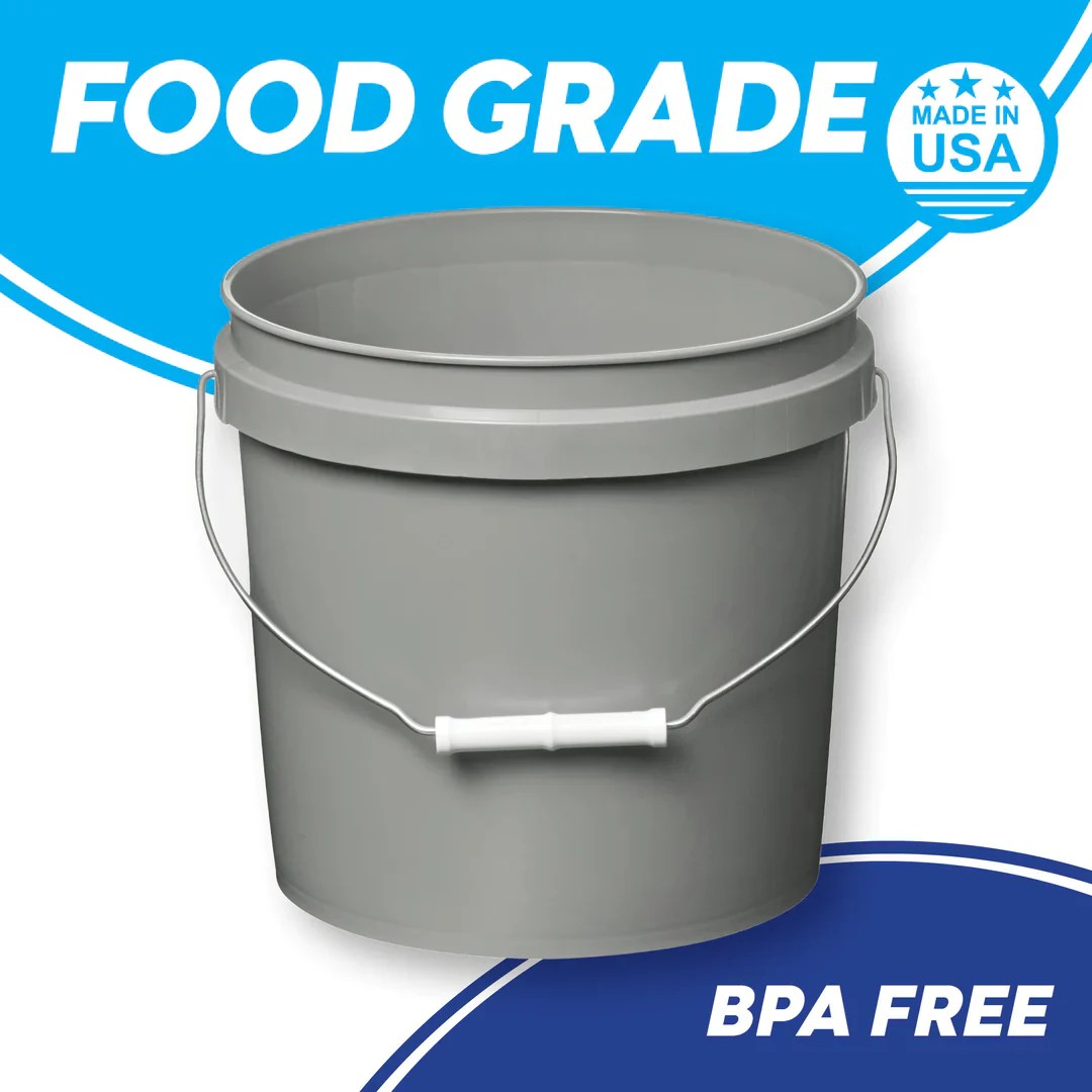 Food Grade Buckets Safe For Long Term Food Storage | Food grade buckets ... Identify Food Grade Buckets