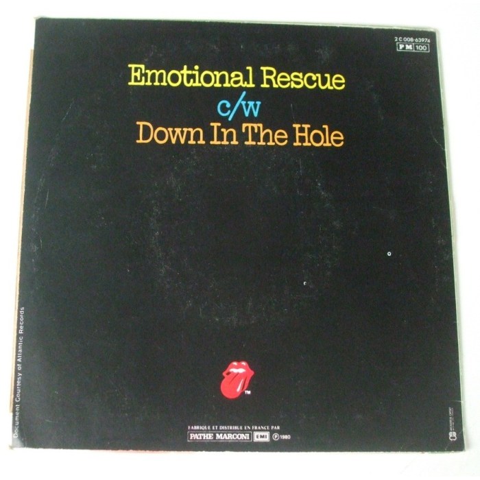 Rolling Stones Emotional Rescue Single St vincent emotional rescue rolling stones cover