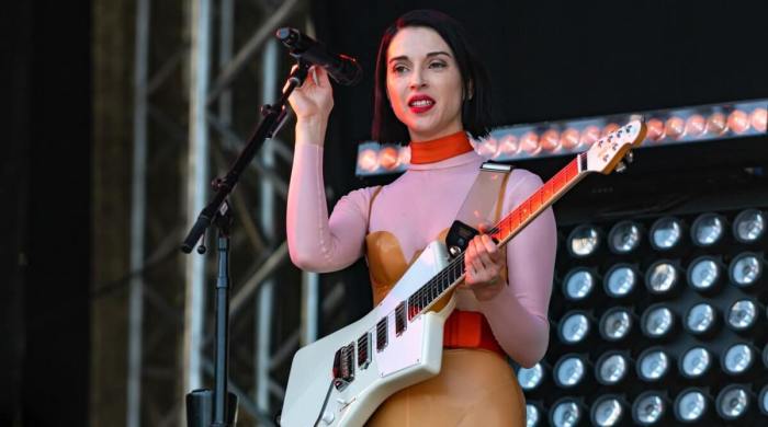 St vincent teases new album daddys home with street posters