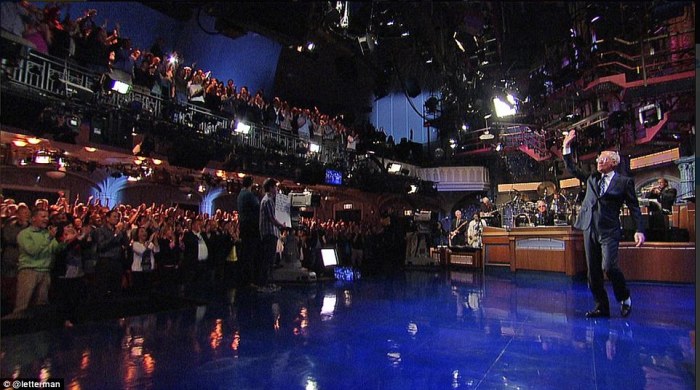 Oblivion live on late show with david letterman
