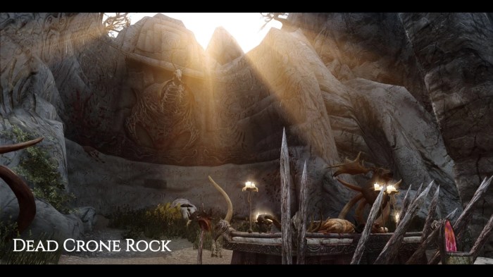 Dead Crone Rock at Skyrim Special Edition Nexus - Mods and Community Get to Dead Crone Rock