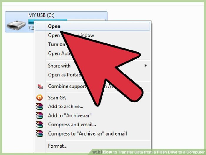 Download Directly to a Flash Drive