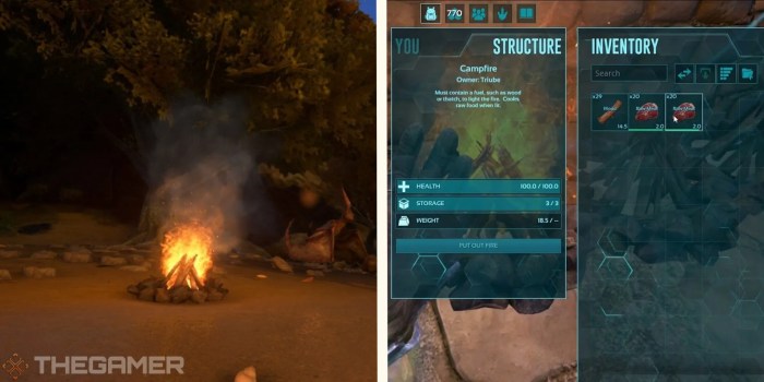 How To Light A Campfire In Ark: Survival Evolved Ark How to Light Campfire