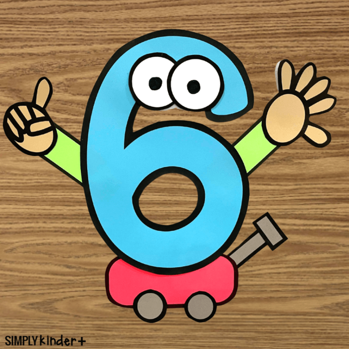 Blue, number, numbers, six, study icon - Free download
