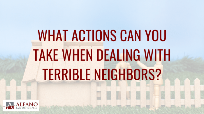 Deal with an Overly Friendly Neighbor