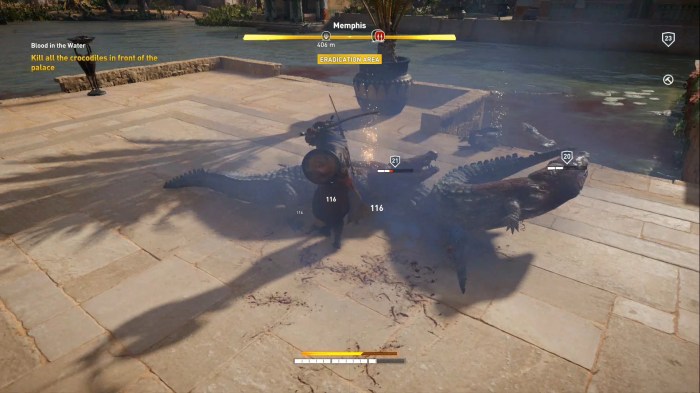 Assassins creed origins water desert secrets
