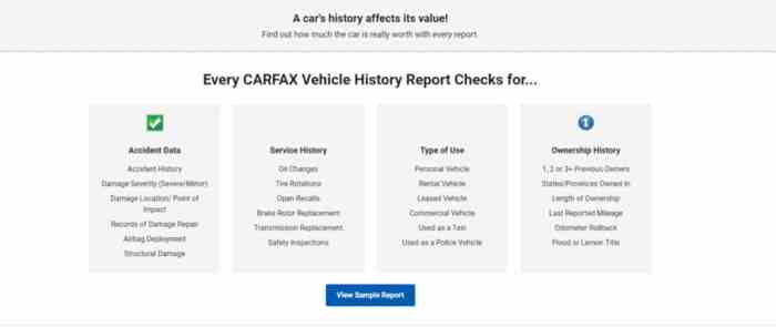 Get a Carfax for Free