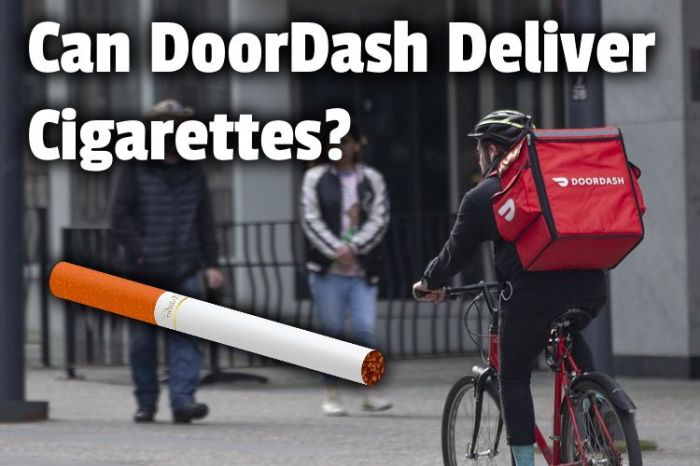 Can DoorDash Deliver Cigarettes? | The Grocery Store Guy Order Cigarettes on Doordash