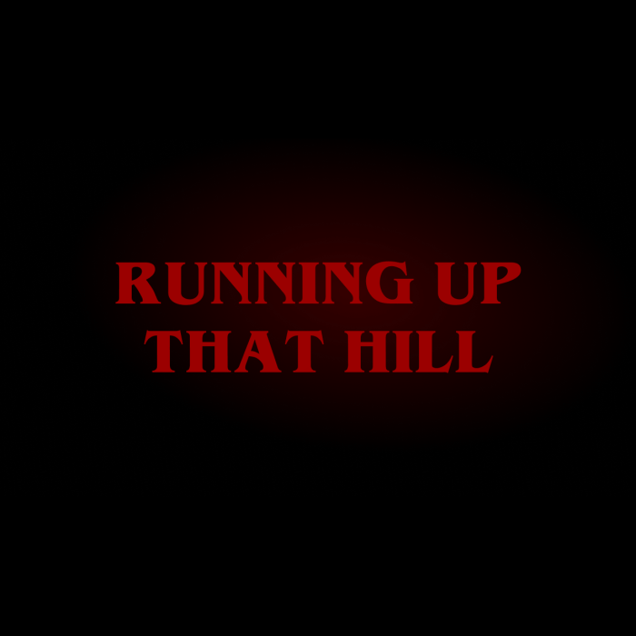 Kate bush running up that hill hits no 1 on uk singles chart