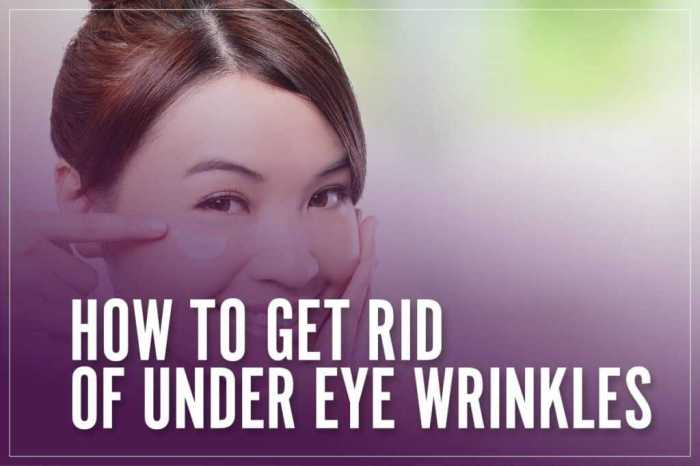 Hide Wrinkles Under Eyes