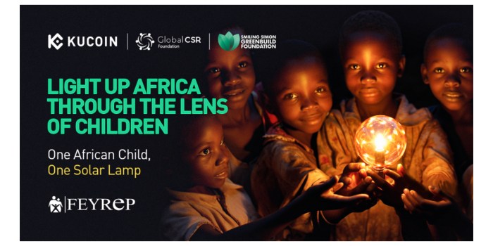 High-tech digital Africa map with animated visual HUD elements ... Africa hitech light the way