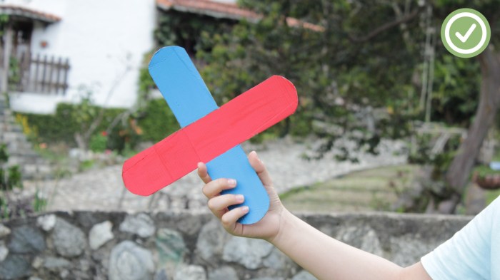 Make a Cardboard Boomerang