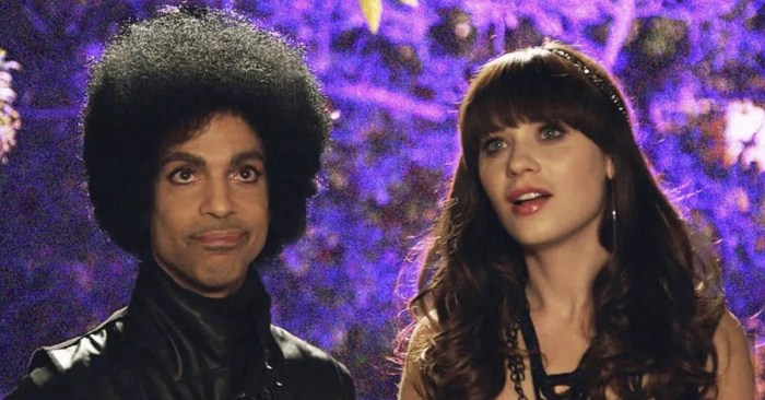 Prince and Deschanels Fallinlove2nite A New Song