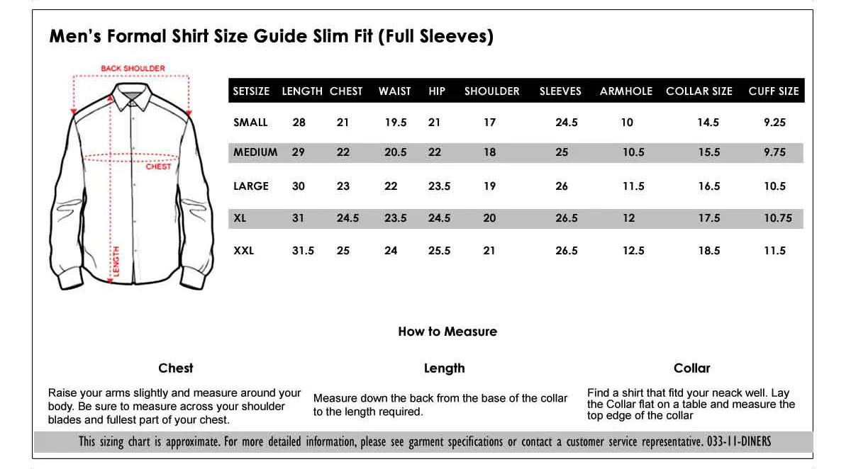 Measure for a Dress Shirt