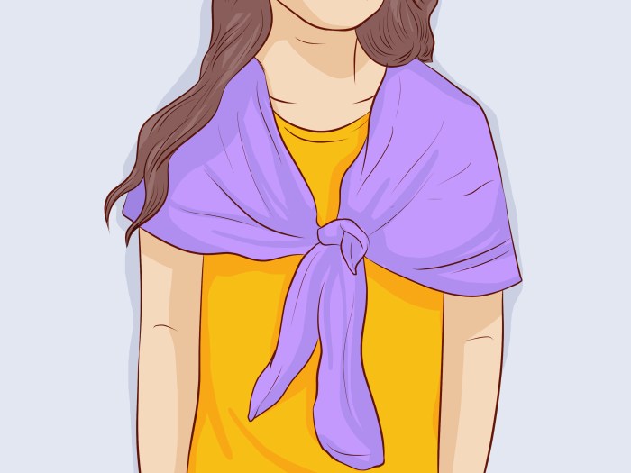 Wear a Short Scarf