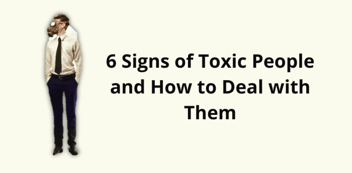 7 Signs of a Toxic Person
