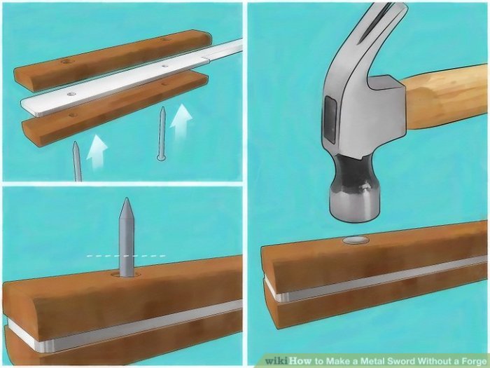 Make a Metal Sword Without a Forge