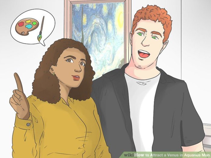 11 Simple Ways to Attract a Venus in Aquarius Man - wikiHow Attract a Venus in Aquarius Man