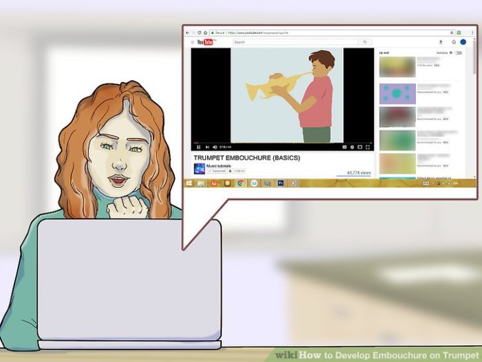 Develop Embouchure on Trumpet Your Guide