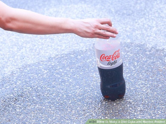 Make a Diet Coke and Mentos Rocket