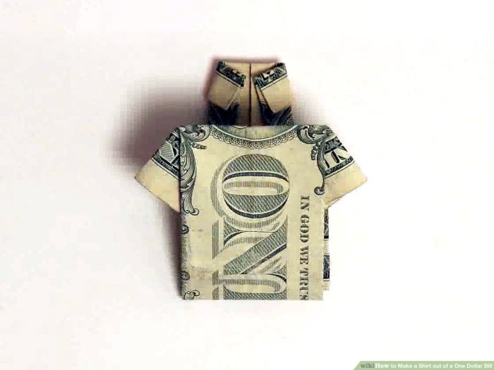 Make a Shirt out of a One Dollar Bill