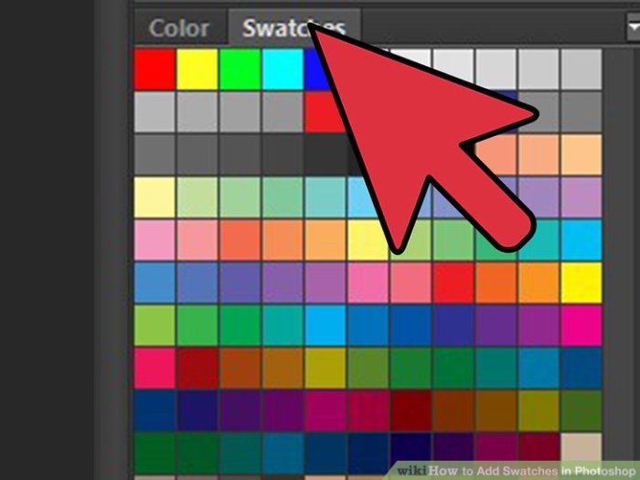 4 Ways to Add Swatches in Photoshop - wikiHow Add Swatches in Photoshop