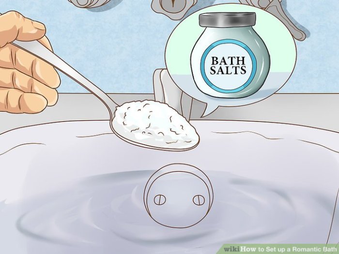 Set up a Romantic Bath