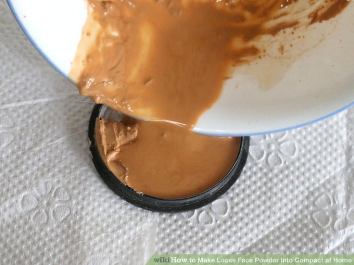 How to Make Loose Face Powder Into Compact at Home: 8 Steps Make Loose Face Powder Into Compact at Home