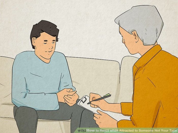 How to React when Attracted to Someone Not Your Type: 13 Steps React when Attracted to Someone Not Your Type