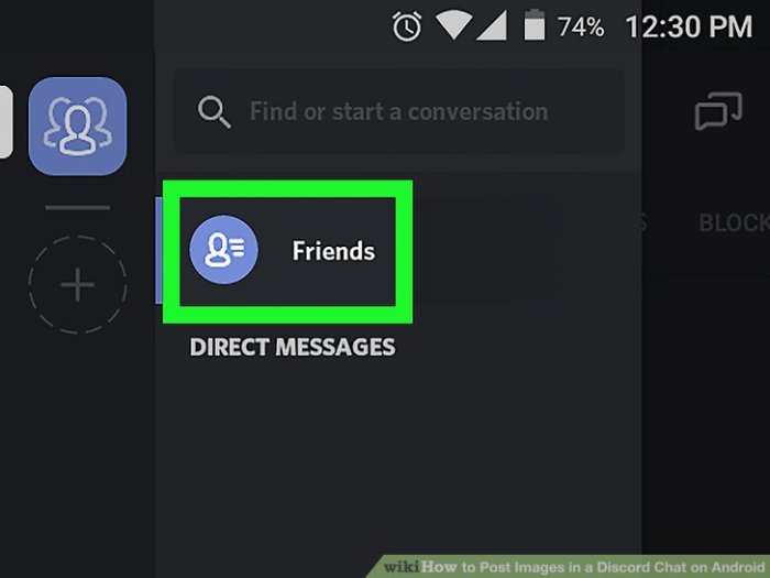 How to Post Images in a Discord Chat on Android: 8 Steps Post Images in a Discord Chat on Android