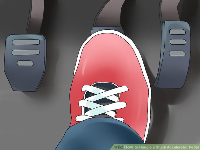 Handle a Stuck Accelerator Pedal