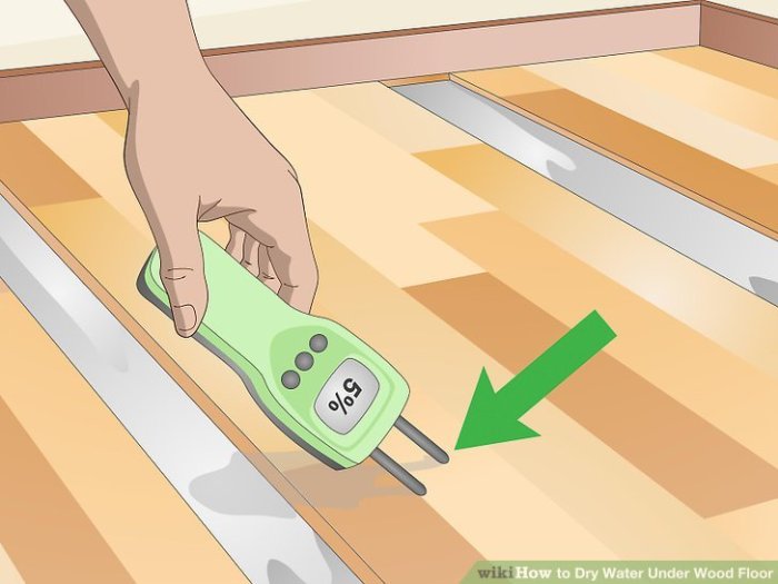 How to Dry Water Under Wood Floor: 13 Steps (with Pictures) Dry Water Under Wood Floor
