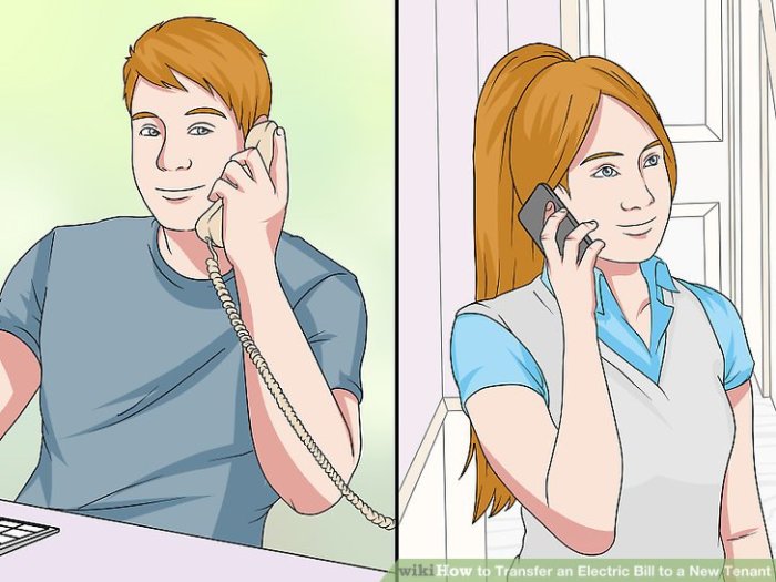 Transfer an Electric Bill to a New Tenant