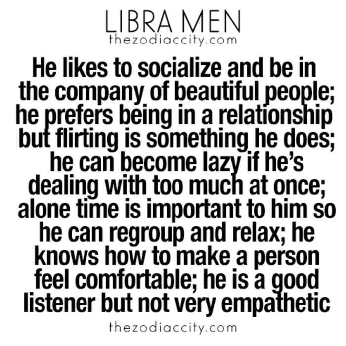 Date a Libra Male