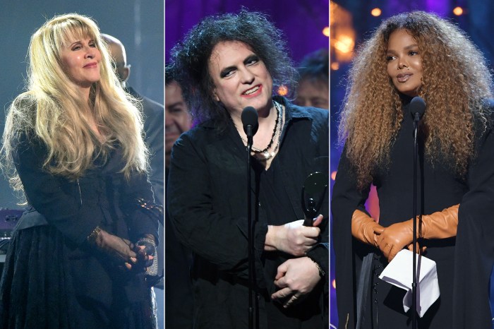 Radiohead, Stevie Nicks, The Cure, Janet Jackson Enter Hall of Fame at ... Radiohead the cure janet jackson inducted into rock hall of fame