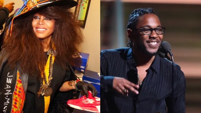 Erykah badu responds to kendrick lamars come erykah badu me line