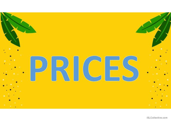 HOW MUCH DOES IT COST? general gramm…: English ESL powerpoints How little will it take