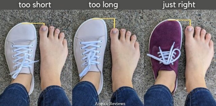 Tell if Shoes Are Too Big