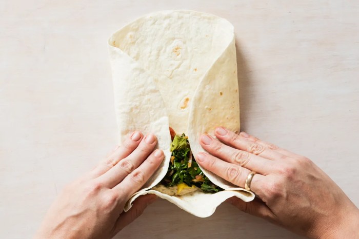 Lunch Wrap Ideas: How to Make a Wrap That Actually Tastes Good | Epicurious Wrap Oddly Shaped Gifts