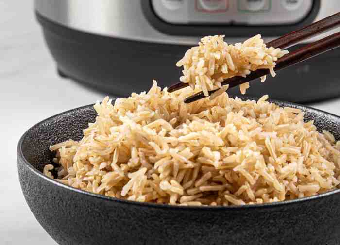 Instant Pot Brown Basmati Rice | Tested by Amy + Jacky Cook Basmati Brown Rice