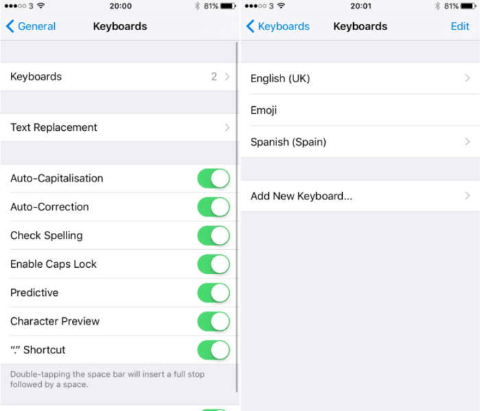 Change the Keyboard Layout in iOS Your Guide