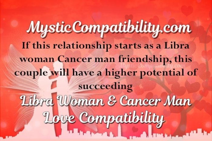 Are a Cancer Man and Libra Woman Compatible