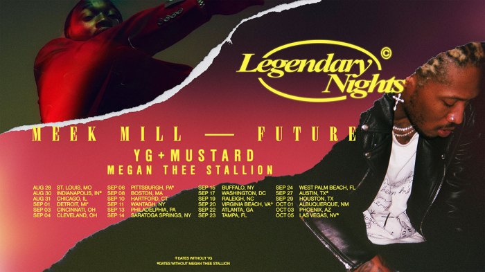 Meek Mill, Future, YG, And Megan Thee Stallion Announce Joint Tour Meek mill and future announce tour with yg mustard and megan thee stallion
