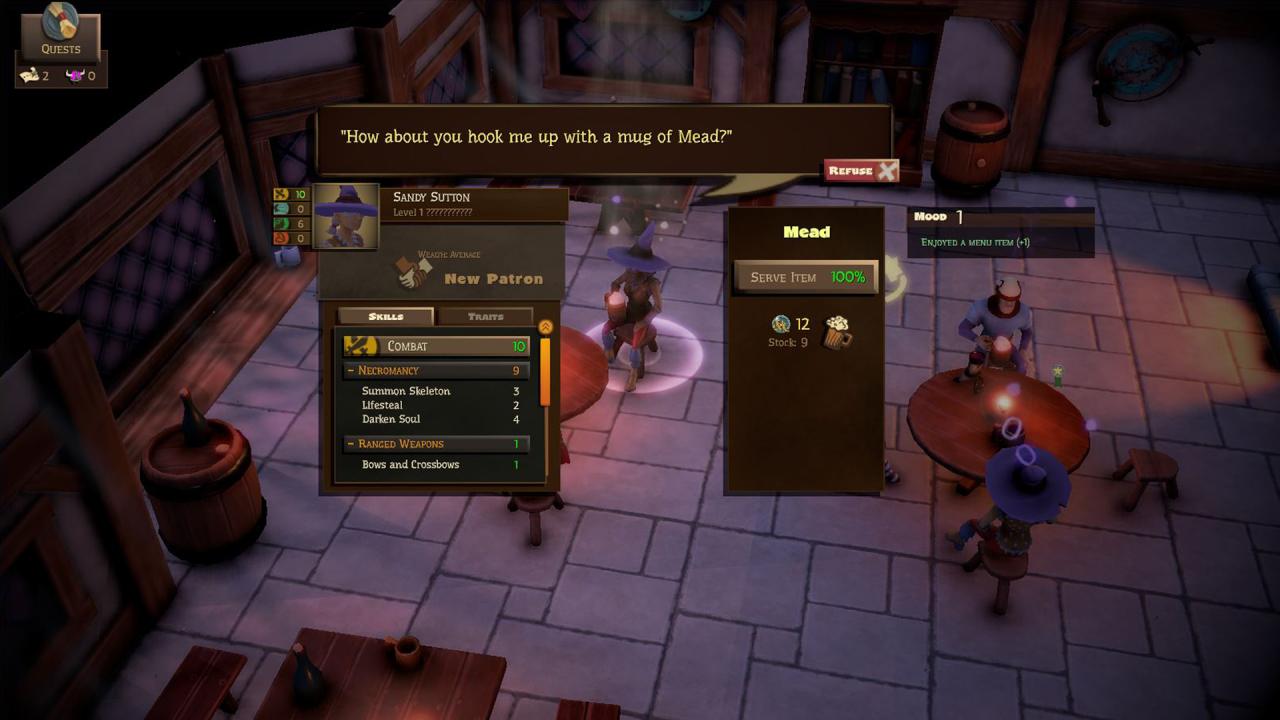 Epic Tavern on Steam Kickstarter game month epic tavern