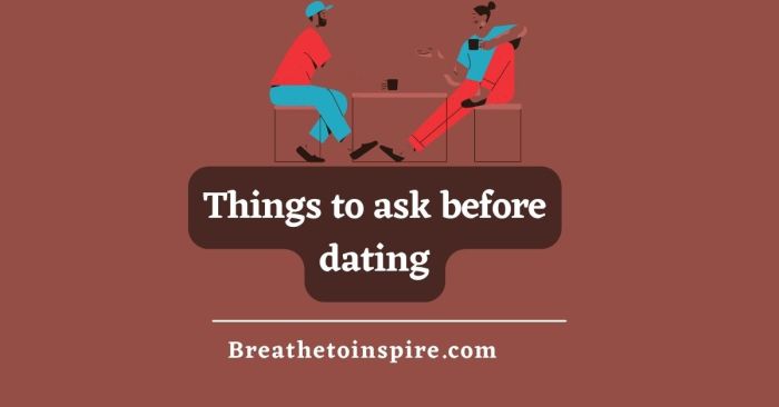 100+ Questions To Ask Before Dating (very Intuitive And Thoughtful ... Questions to Ask a Guy Before Dating
