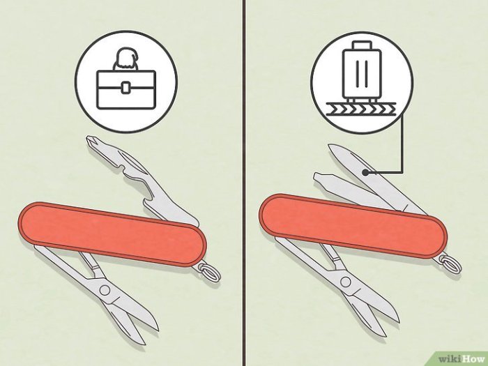 Pack a Knife in Checked Baggage A Travelers Guide