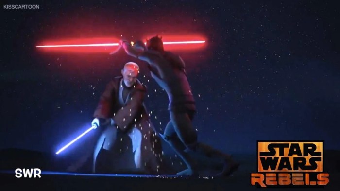 Darth Maul Vs Obi Wan Kenobi Wallpapers - Wallpaper Cave Obi wan darth maul battle star wars rebels